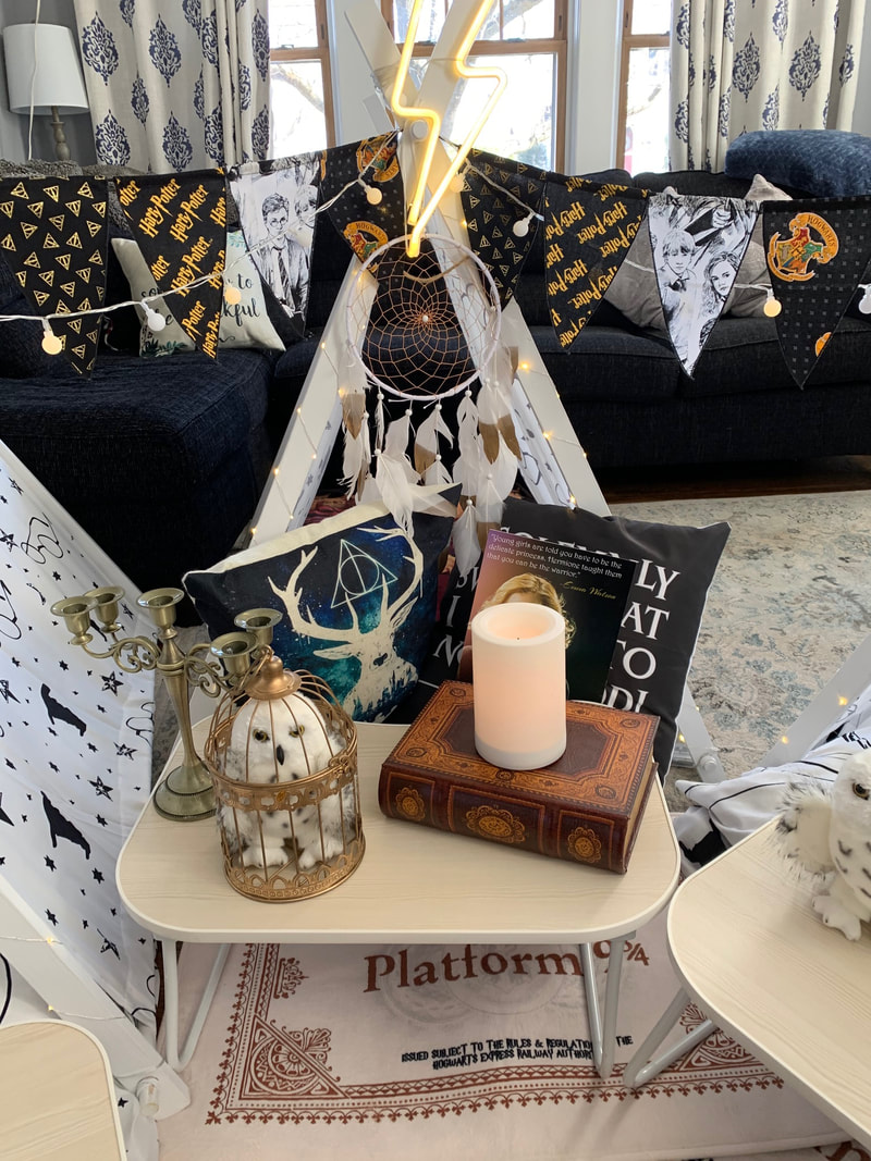 A Magical Harry Potter Birthday Slumber Party for Peyton